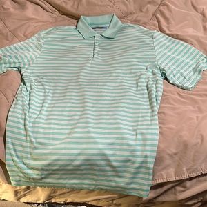 Roundtree and York performance polo men's large